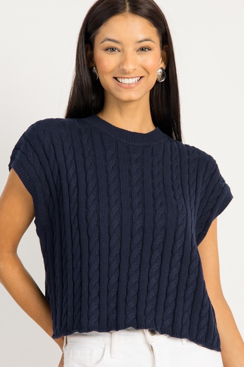 Sleeveless Cable Sweater, Navy - 08270_3600- (8)h.jpg
